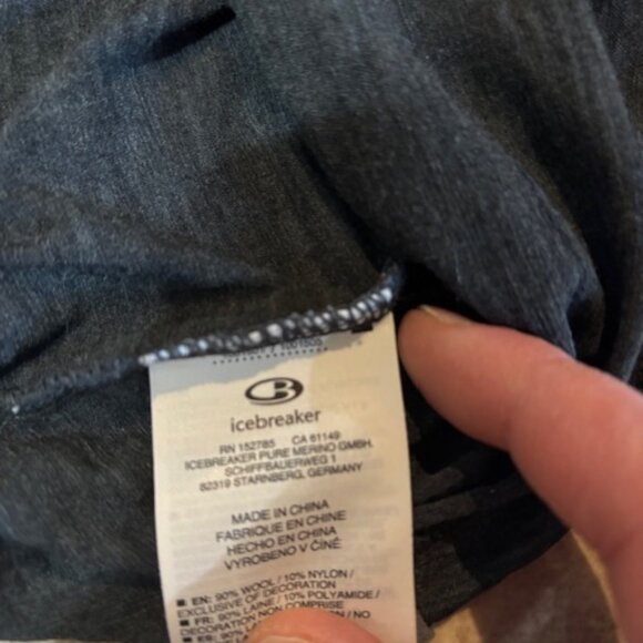 Icebreaker Women's long sleeve shirt with cowl neck - Picture 3 of 4